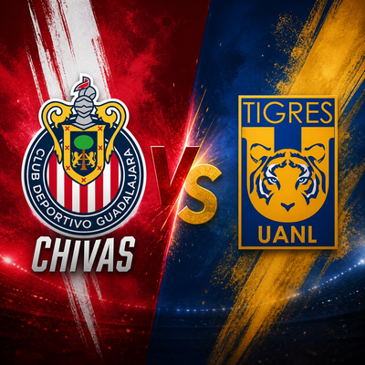 Chivas VS Tigres - Sabado 09 de Mayo, Estadio Akron
