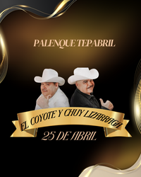 CAPIBARAS TOUR- PALENQUE TEPABRIL- 25 DE ABRIL