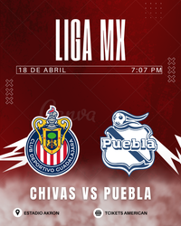 CHIVAS VS PUEBLA- ESTADIO AKRON- 18 DE ABRIL