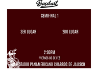 SERIE DEL CARIBE- SEMIFNIAL POR DEFINIR- 06 DE FEBRERO