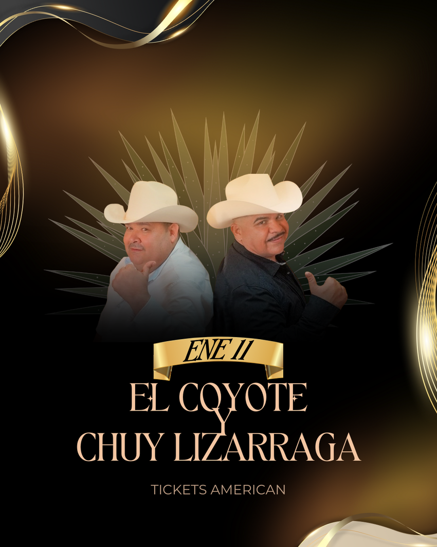 EL COYOTE Y CHUY LIZARRAGA 11 DE ENERO- PALENQUE ARANDAS 2026