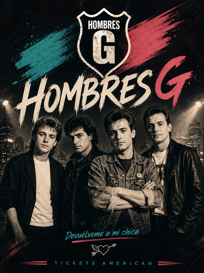 Hombres G - Martes 20 Octubre- Auditorio Telmex