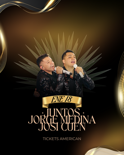 JUNTOS JORGE MEDINA Y  JOSI CUEN 18 DE ENERO- PALENQUE ARANDAS 2026