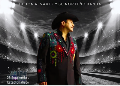 Julion Alvarez - Viernes 25 Septiembre- Estadio Jalisco