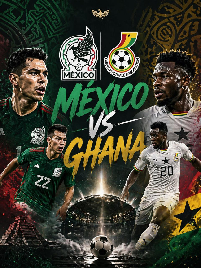 México VS Ghana- 22 de Mayo 2026 Estadio Cuauhtémoc, Puebla.