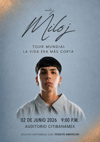 Milo J- 04 de Junio - Auditorio Telmex