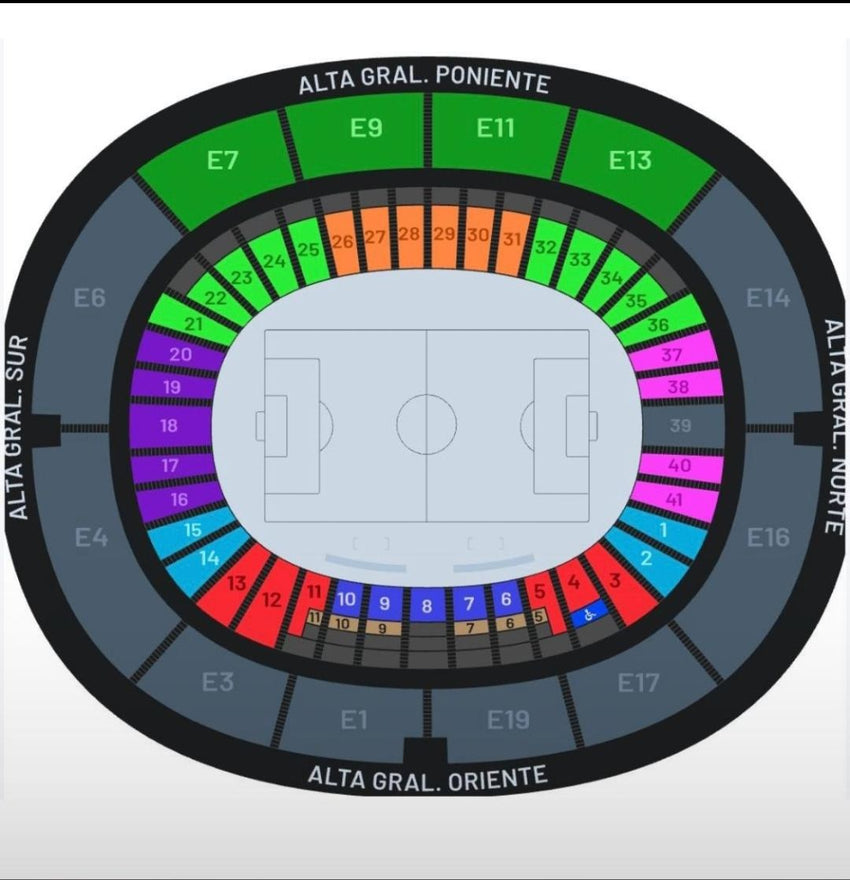 Chivas VS Cruz Azul- Estadio Jalisco Sabado 16 Mayo