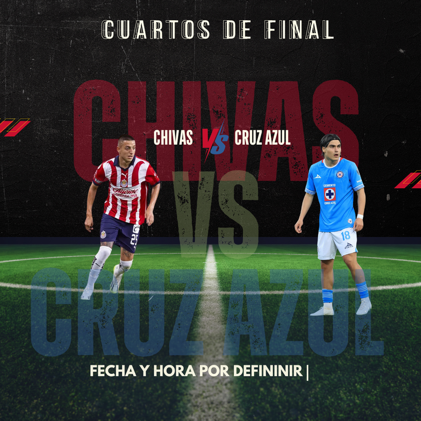 CHIVAS VS CRUZ AZUL - Estadio Akron 26 de noviembre hora por definir